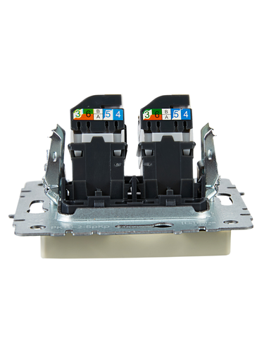 Розетка RJ-45 IEK BRITE BR-K20-1-K10 бежевый, картинка