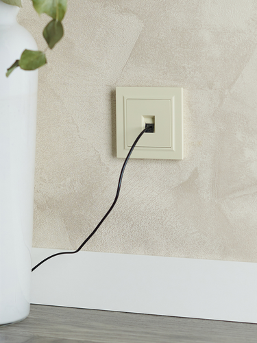 Розетка RJ-45 1 пост IEK BRITE бежевый, изображение