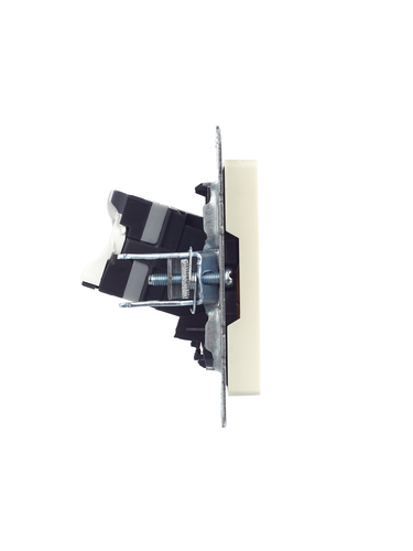 Розетка RJ-45 1 пост IEK BRITE бежевый, фотография