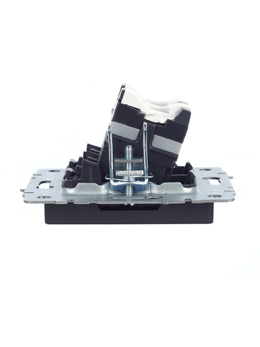 Розетка RJ-45 IEK BRITE BR-K20-1-K53 графит, вид