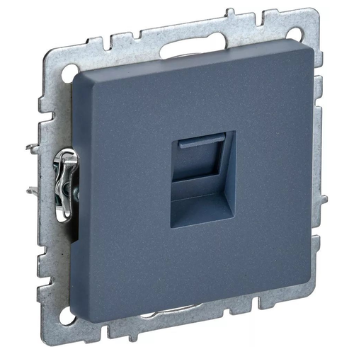 BRITE Розетка комп. RJ45 кат.5E РК10-БрМ мар. IEK, крупный план
