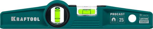 Уровень магнитный KRAFTOOL литой 250 мм, изображение
