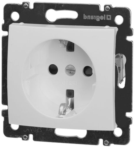 Розетка электрическая Legrand Valena 694269 белый, фотография