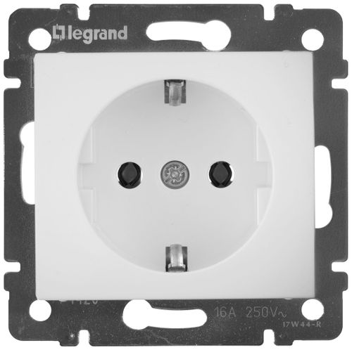 Розетка электрическая Legrand Valena 3233 белый, картинка