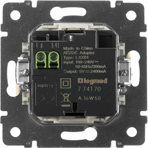 Розетка USB 2 поста Legrand Valena слоновая кость, изображение