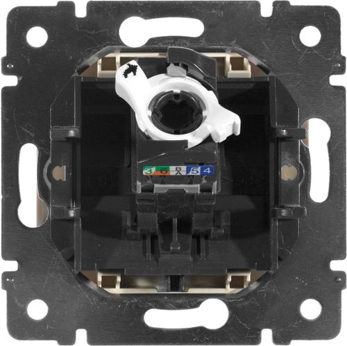 Розетка RJ-45 1 пост Legrand Valena слоновая кость, фотография