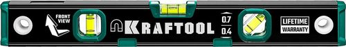 Уровень магнитный KRAFTOOL с зеркальным глазком 400 мм, вид