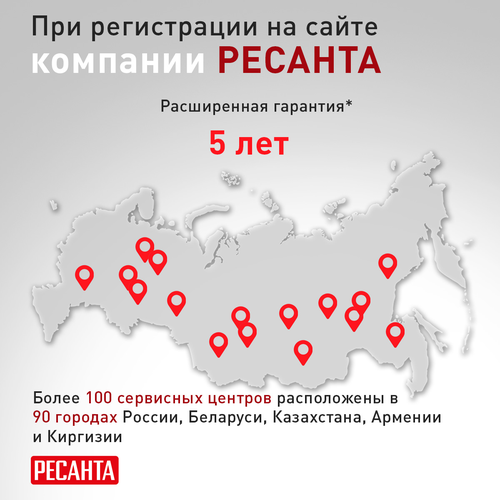 Фен технический РЕСАНТА ФЭ-2000ЭК (75/2/2) 2000 Вт, фото