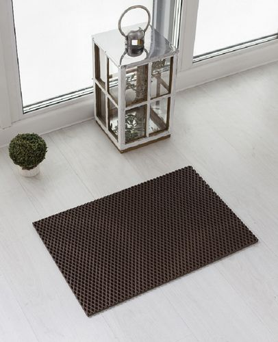 Универсальный коврик Ромб Эва 68×120 см коричневый, вид
