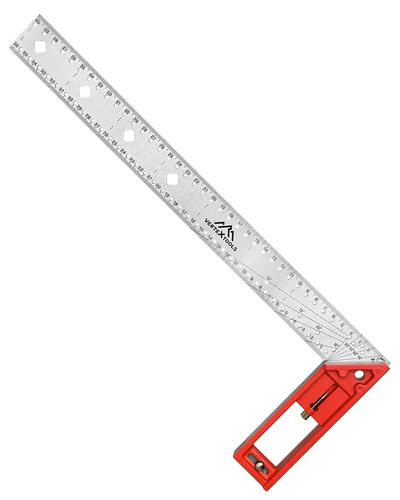 Угольник VERTEXTOOLS ULTRA-PRECISE 3046-400 нержавеющая сталь 400 мм, фото