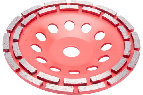 Чашка алмазная сегментная (180х22.2 мм) RED CHILI 04-180-16, крупный план