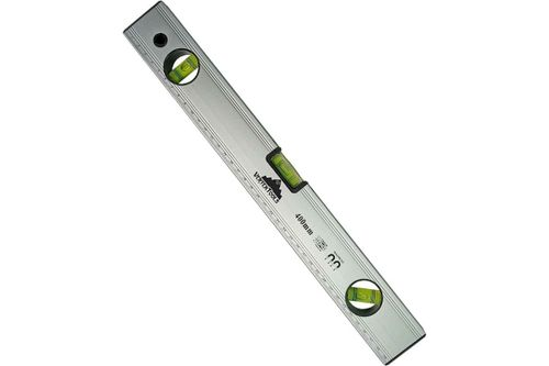 Алюминиевый уровень VERTEXTOOLS 400 мм 3033-400, фотография