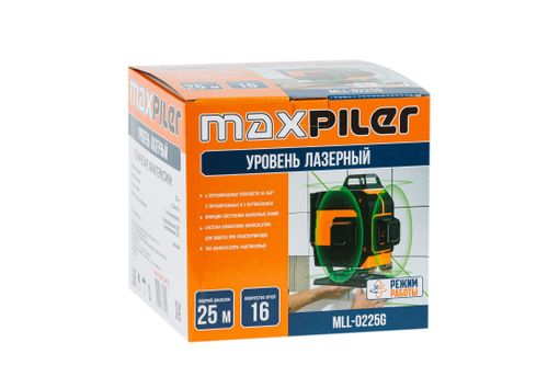 Уровень лазерный аккумуляторный P.I.T. MAXPILER MLL-0225G 25 м 360° Li-ion, вид