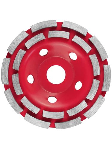 Чашка алмазная сегментная (125х22.2 мм) VERTEXTOOLS Redchili 04-125-14, изображение