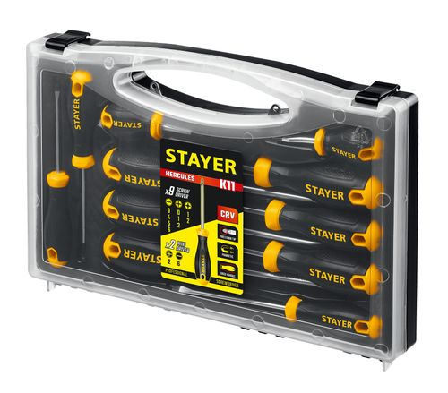 Набор отверток Stayer Hercules-K11 11 шт 25055-H11, картинка