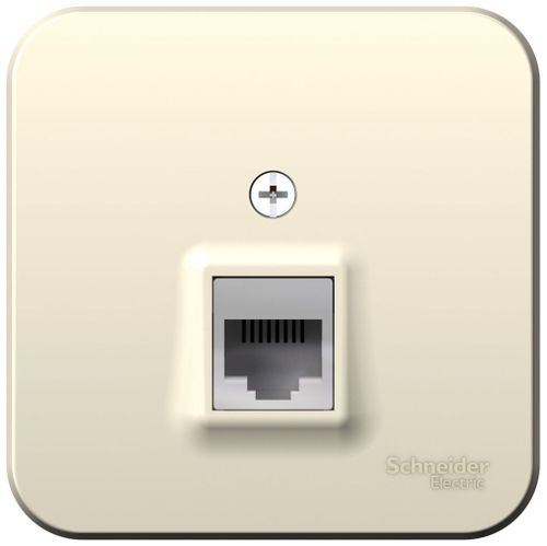 Розетка RJ-11 Schneider Electric BLANCA BLNIA011002 молочный, картинка