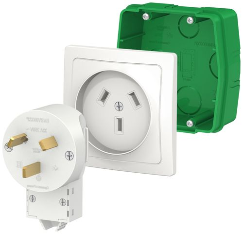 Розетка электрическая 1 пост Schneider Electric BLANCA белый, детальное фото