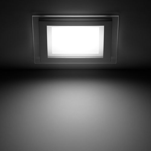 Светильник Gauss Glass кв 12W, крупный план