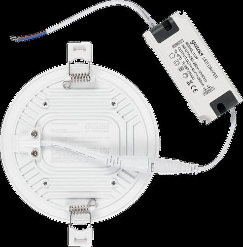 Светильник Gauss Frameless круг 12W, фото