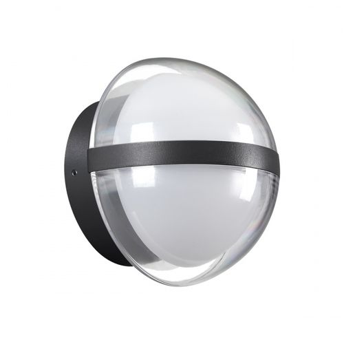 Светильник ландшафтный светодиодный STREET OPAL, LED 9W, 4000K, 810 Лм, IP54, 15х15х11,3 см, черный, детальное фото