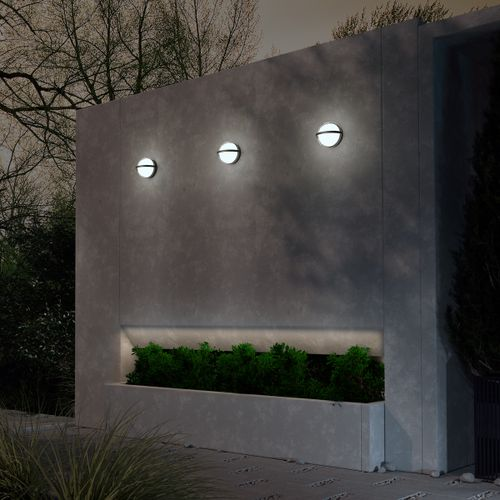 Светильник ландшафтный светодиодный STREET OPAL, LED 9W, 4000K, 810 Лм, IP54, 15х15х11,3 см, черный, картинка