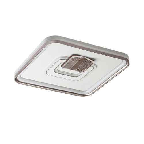 Светильник Lumion Piko Gemini, LED 85Вт, 3000-6500K, 490х490, IP20, пульт ДУ, металл/акрил, Белый, фото