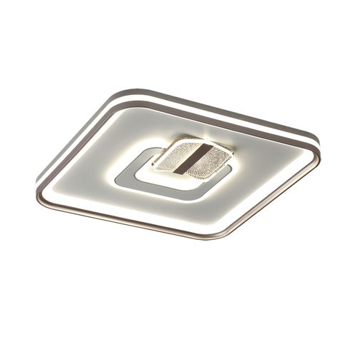 Светильник Lumion Piko Gemini, LED 85Вт, 3000-6500K, 490х490, IP20, пульт ДУ, металл/акрил, Белый, фото
