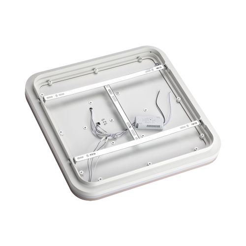 Светильник Lumion Piko Gemini, LED 85Вт, 3000-6500K, 490х490, IP20, пульт ДУ, металл/акрил, Белый, изображение