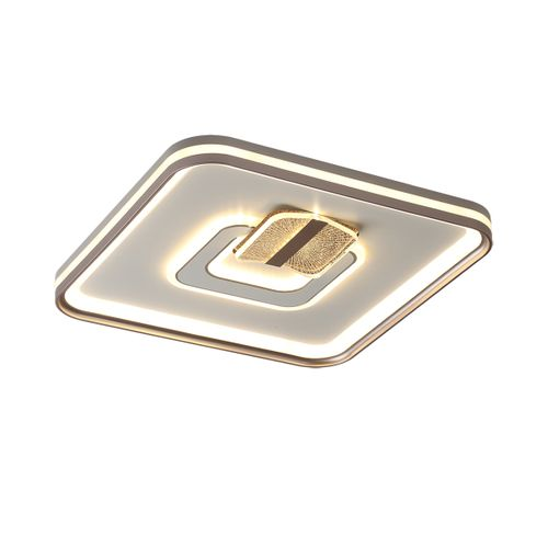 Светильник Lumion Piko Gemini, LED 85Вт, 3000-6500K, 490х490, IP20, пульт ДУ, металл/акрил, Белый, фотография