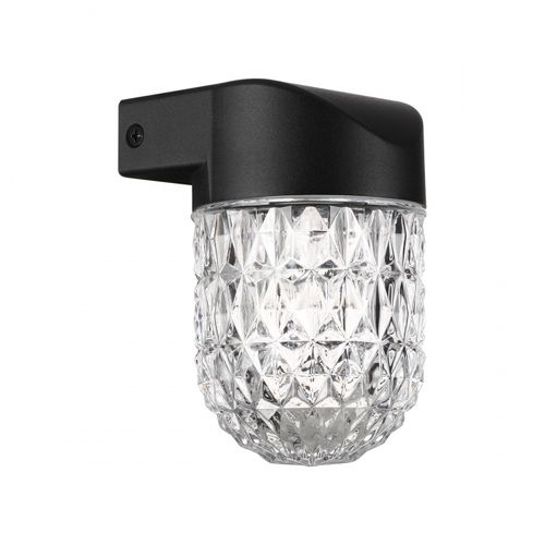 Светильник ландшафтный настенный STREET ESTIMA, LED 7W, 4000K, IP65, 12,9Х8,0Х9,6 см, черный, изображение
