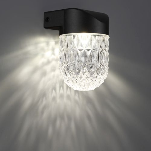 Светильник ландшафтный настенный STREET ESTIMA, LED 7W, 4000K, IP65, 12,9Х8,0Х9,6 см, черный, детальное фото
