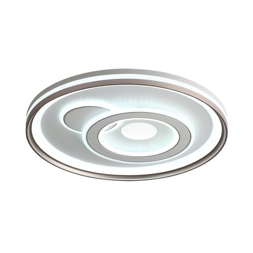 Светильник Lumion Piko Gemini, LED 85Вт, 3000-6500K, D490, IP20, пульт ДУ, металл/акрил, Белый, фотография