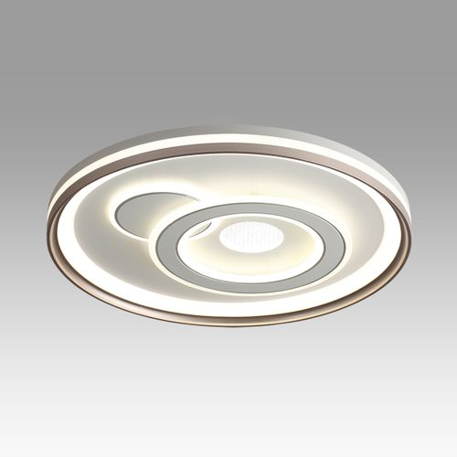 Светильник Lumion Piko Gemini, LED 85Вт, 3000-6500K, D490, IP20, пульт ДУ, металл/акрил, Белый, вид