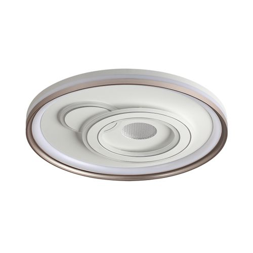 Светильник Lumion Piko Gemini, LED 85Вт, 3000-6500K, D490, IP20, пульт ДУ, металл/акрил, Белый, детальное фото