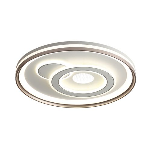Светильник Lumion Piko Gemini, LED 85Вт, 3000-6500K, D490, IP20, пульт ДУ, металл/акрил, Белый, вид