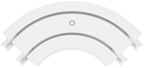 Эркер для карниза LEGRAND внутренний  двухрядный белый, изображение