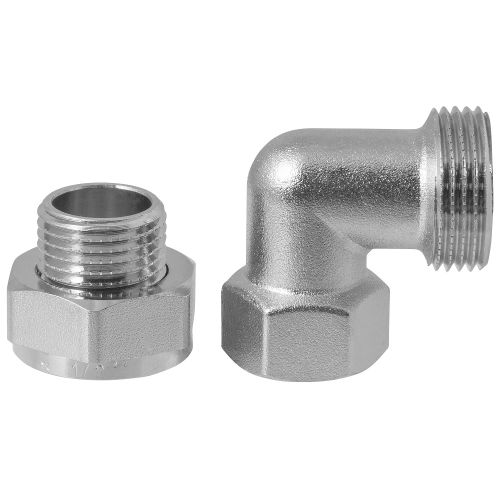 Сгон угловой (американка угловая) 1/2" в/н MPF, изображение