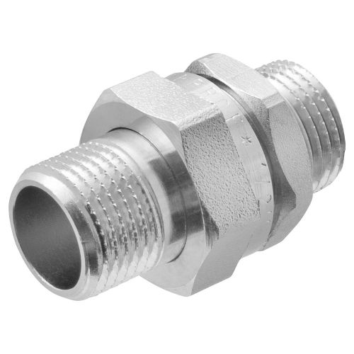 Сгон прямой (американка прямая) 1/2" н/н MPF, детальное фото
