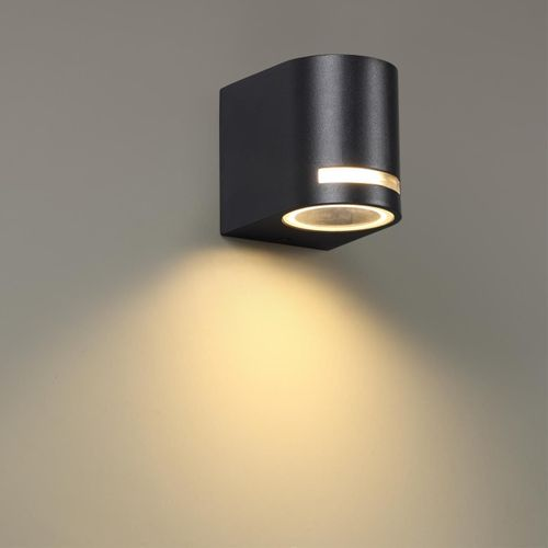 Фасадный светильник 370838 STREET NT22 355 черный IP54 GU10 15W 220V LANDSCAPE, детальное фото
