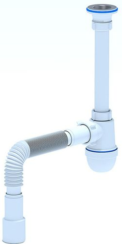 Сифон для раковины АНИ Пласт 1 1/4" 40 мм, картинка