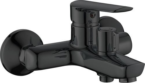 Смеситель для ванны с коротким изливом ESKO LIGA Black, изображение