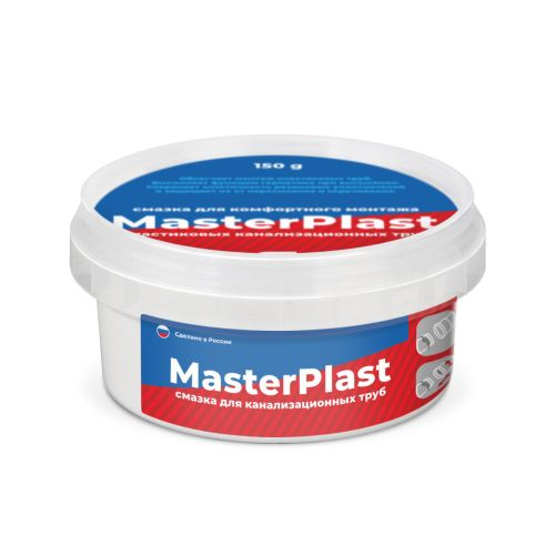 Смазка для канализационных труб MasterPlast 150 г, крупный план