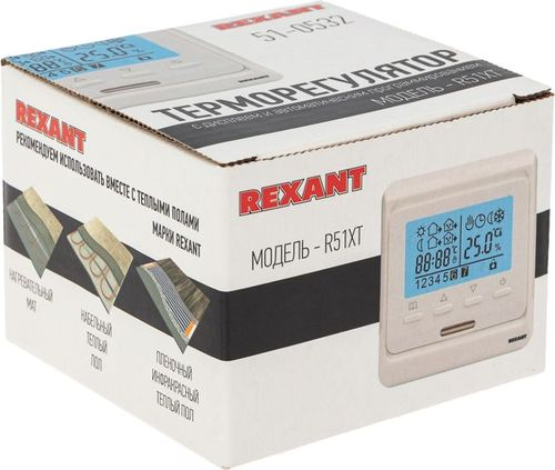 Терморегулятор с дисплеем REXANT (Б), изображение