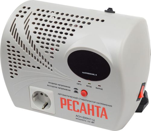 Стабилизатор напряжения РЕСАНТА АСН-500Н/1-Ц, картинка