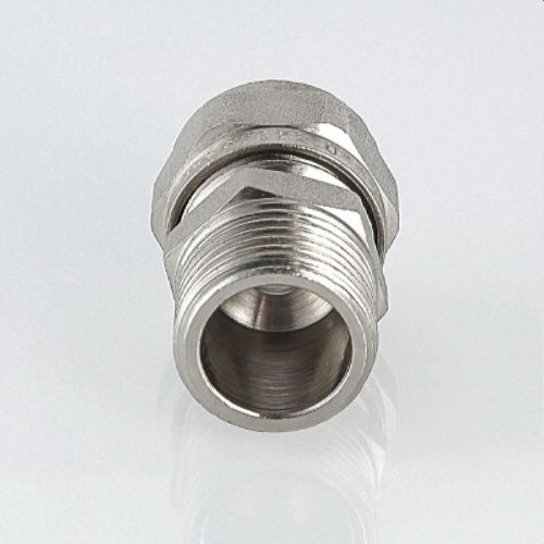 Соединитель латунь никелированный VALTEC IV3012005 3/4" х 20 мм, изображение