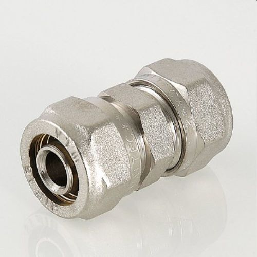 Соединитель латунь никелированный VALTEC 26 х 16 мм, картинка