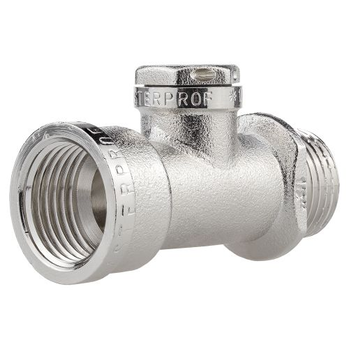 Тройник под манометр 1/2" х 1/4" х 1/2" в/в/н с ограничителем MPF, вид
