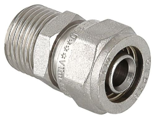 Соединитель латунь никелированный VALTEC 3/4" x 26 см, вид