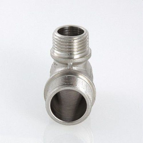 Резьбовой фитинг тройник латунь VALTEC 3/4" х 1/2" х 3/4", фотография