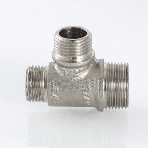 Резьбовой фитинг тройник латунь VALTEC 3/4" х 1/2" х 3/4", картинка